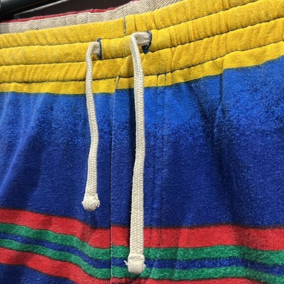 ☀️🏝️ POLO RALPH LAUREN Men's 8 Inch Striped Spa Cotton Terry Shorts Size Lg -EU - Picture 4 of 10